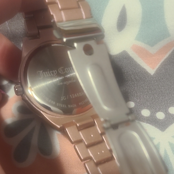 Juicy Couture Rose Gold Watch Ladies Wrist Watch